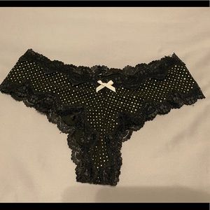 Victoria’s Secret cheeky panties with cutout back